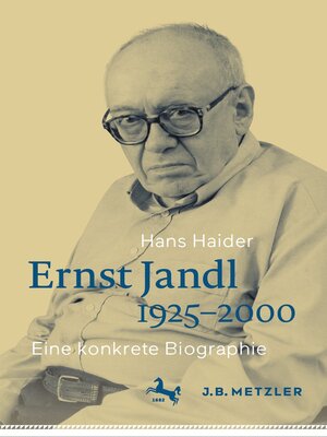 cover image of Ernst Jandl 1925–2000
